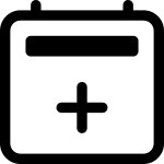 Calendar2 Plus SVG Icon